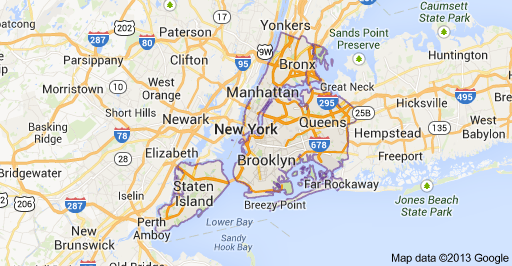 why is new york city not part of new jersey